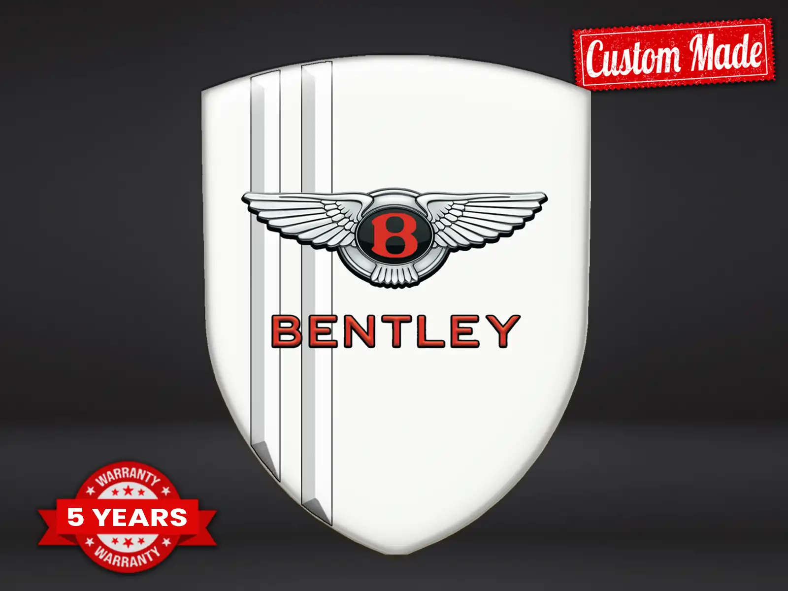 Bentley Permanentaufkleber Hochwertig Modern Anpassbar